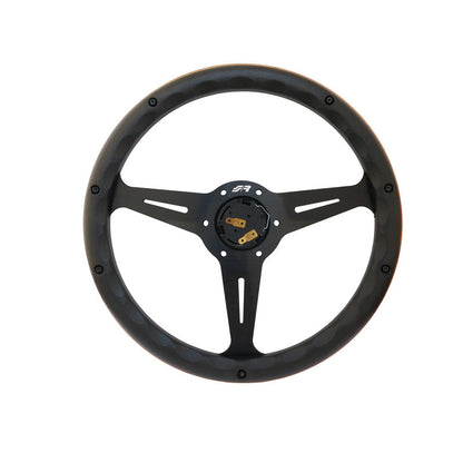 Simoni Racing Sportlenkrad Futa 350mm - Echt Holz / Schwarz