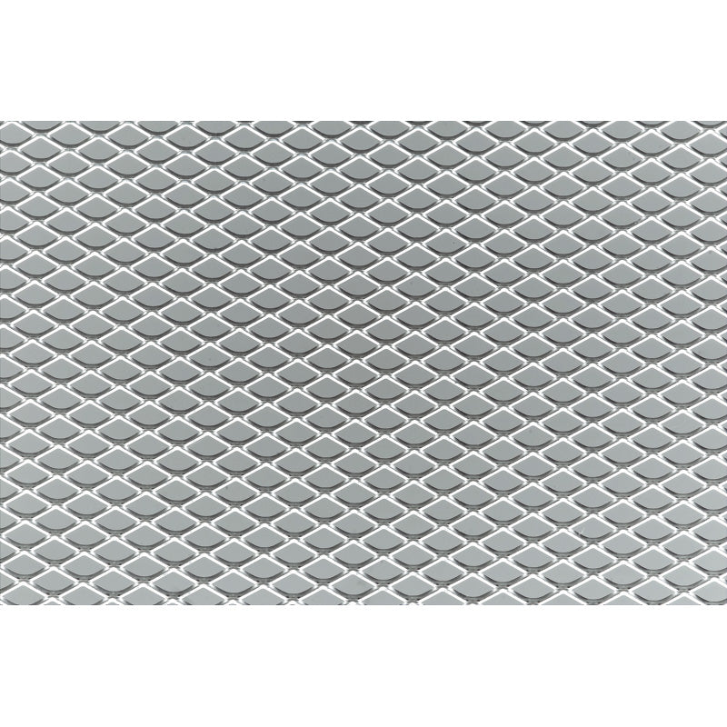 Simoni Racing Aluminium Renngitter - 100x30cm - Rauten 5x9mm