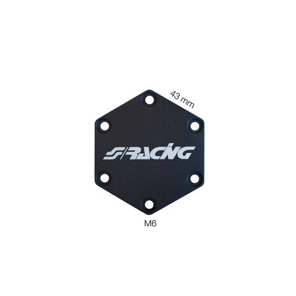 Simoni Racing Sportlenkrad Hupenabdeckung - Aluminium