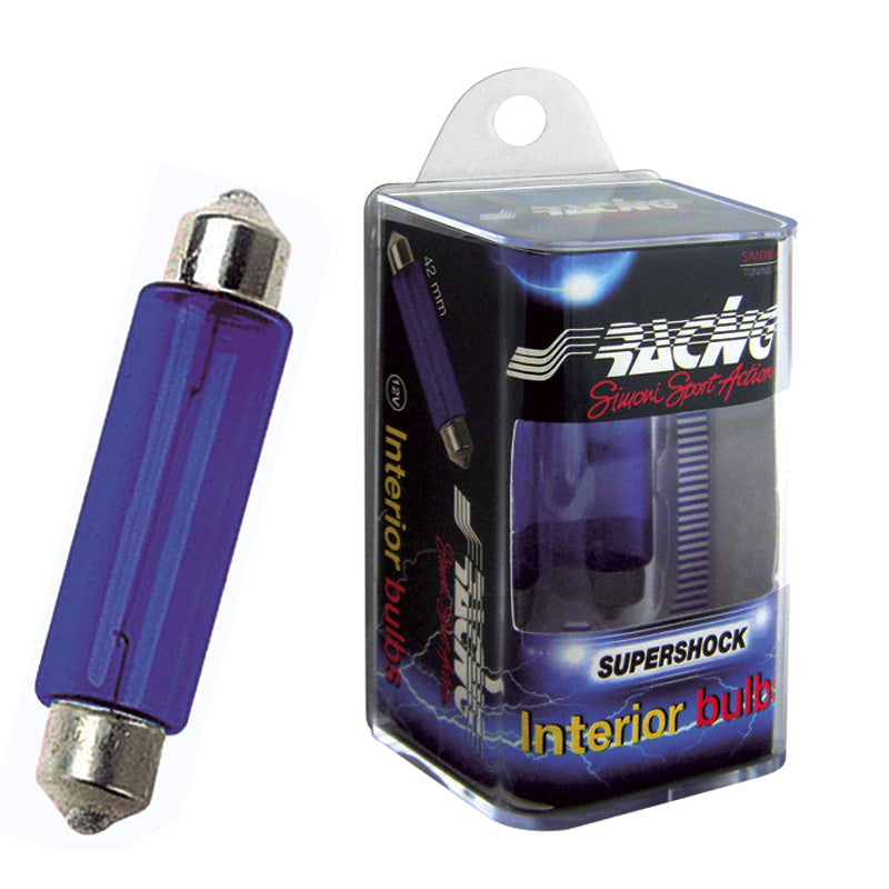 Simoni Racing Festoon Halogen 'Extreme Rocket' Leuchtmittel - 42mm - Weiß - Satz à 2 Stück