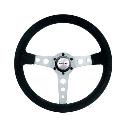 Simoni Racing Sportlenkrad Ken 350mm - Schwarz Wildleder