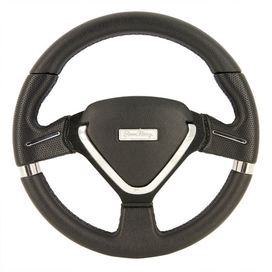 Simoni Racing Sportlenkrad Montecarlo 320mm - Schwarz Leder