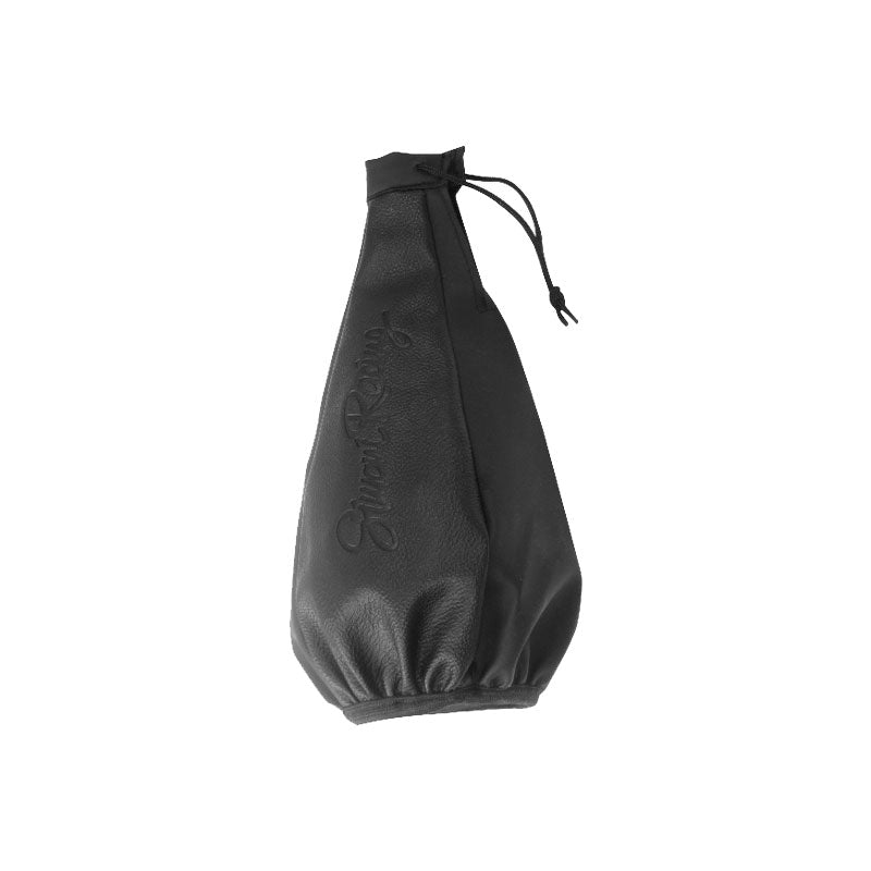 Simoni Racing Schaltknaufsack Soft - 150x150mm/Ø - Schwarz Bioleder