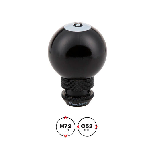 Simoni Racing Schaltknauf 8-Ball - Schwarz