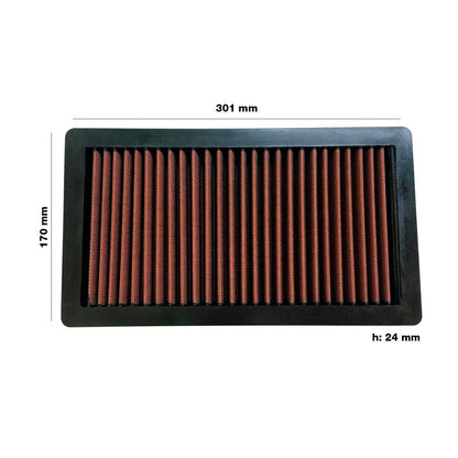 Simoni Racing Luftfilter passend für Alfa Romeo 33/145/146 & Lancia Delta/Prisma