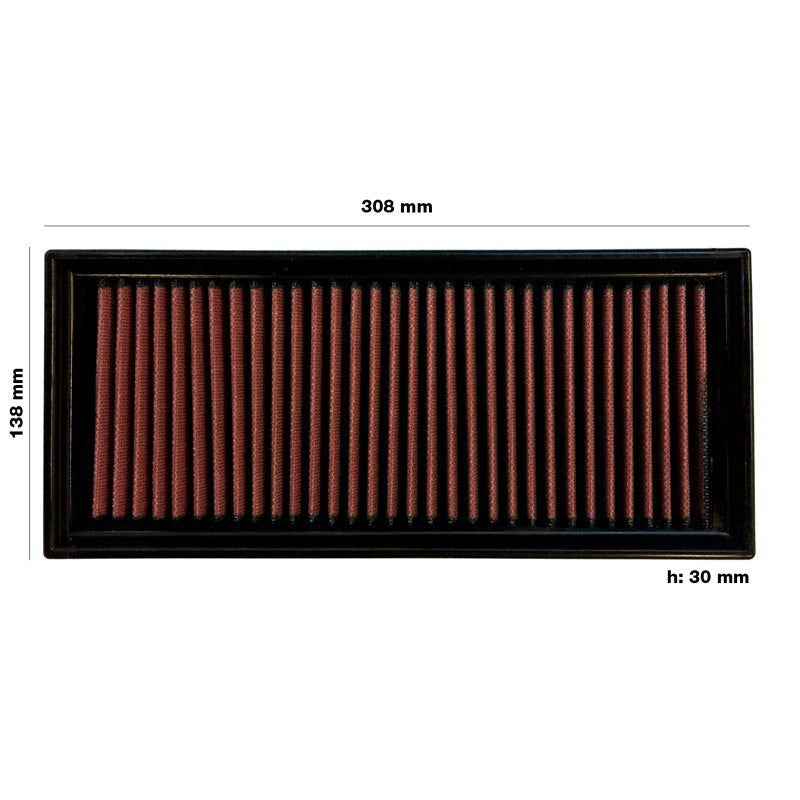 Simoni Racing Luftfilter passend für Alfa Romeo 147 & GT 1.6L-L4 16v & & 1.8L L4 & 2.0L-L4 16v 2000-