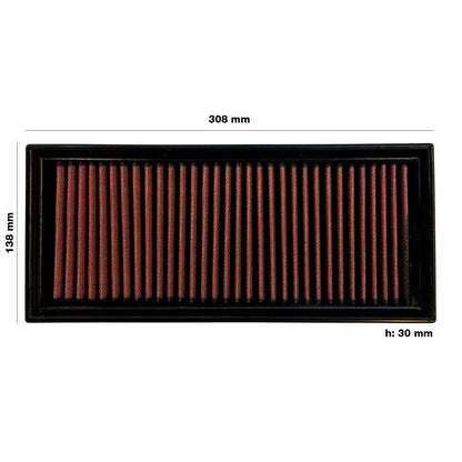 Simoni Racing Luftfilter passend für Alfa Romeo 147 & GT 1.6L-L4 16v & & 1.8L L4 & 2.0L-L4 16v 2000-