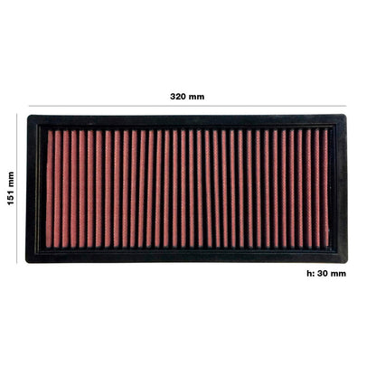 Simoni Racing Luftfilter passend für Alfa Mito & Lancia Musa / Ypsilon & Opel Combo / Tour & Fiat div.