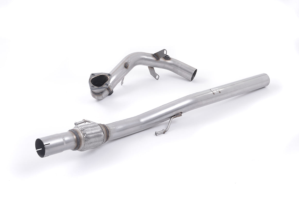 Milltek Sport Downpipe (ohne Kat) passend für Audi A1 1.4 TFSI S line tronic & Seat Ibiza Cupra Bocanegra 1.4 TSI & Skoda ...
