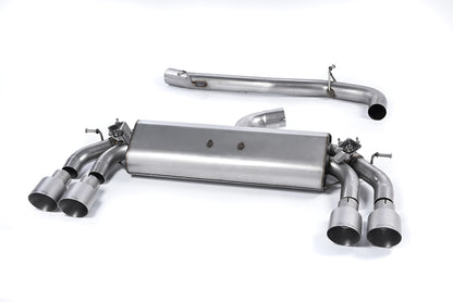 Milltek Sport Sportauspuff passend für Audi S3 2.0 quattro - titan Endrohre