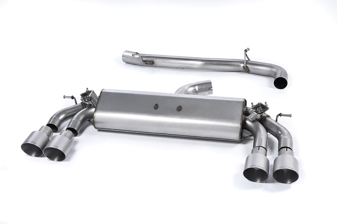 Milltek Sport Sportauspuff passend für Audi S3 2.0 quattro - titan Endrohre