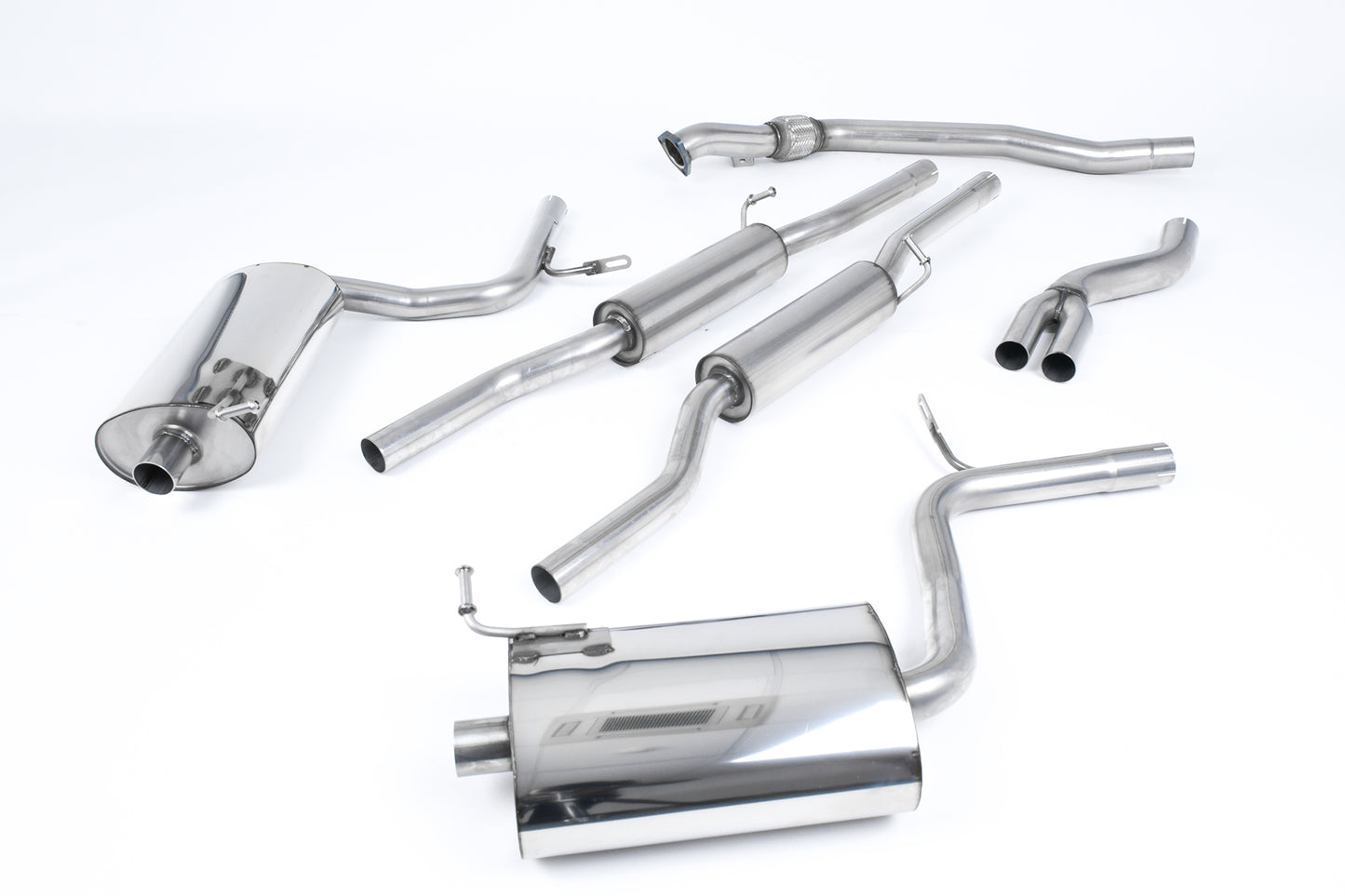 Milltek Sport Auspuffanlage passend für Audi A4 2.0 TFSI B7 quattro