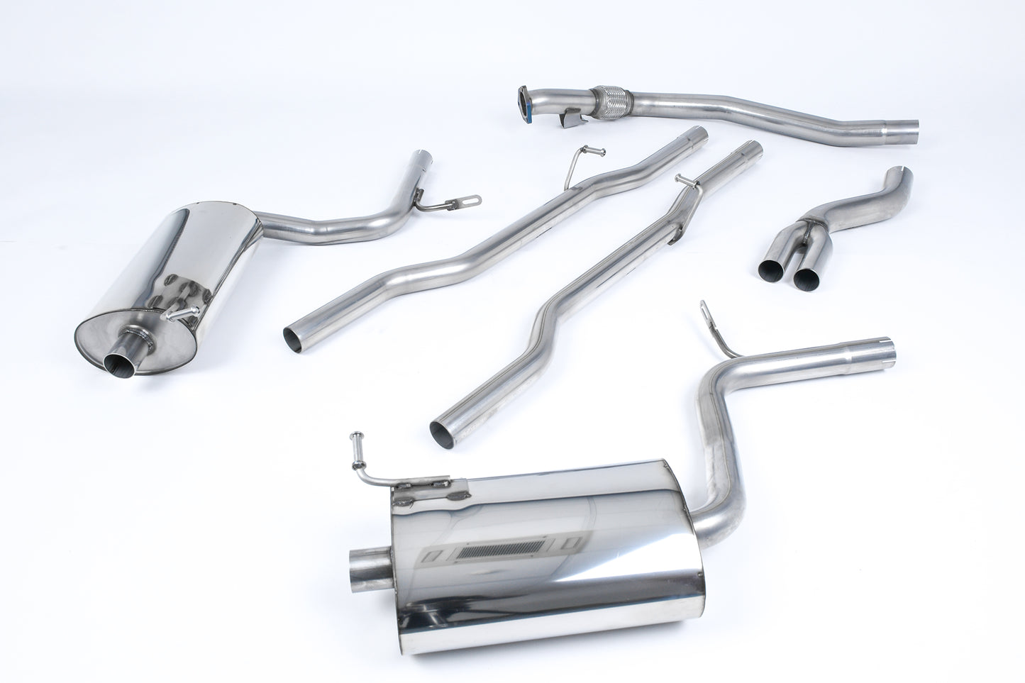 Milltek Sport Auspuffanlage passend für Audi A4 2.0 B7 quattro & DTM