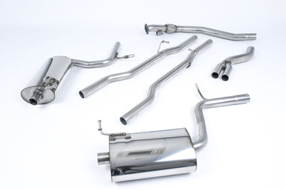 Milltek Sport Auspuffanlage passend für Audi A4 2.0 B7 quattro & DTM