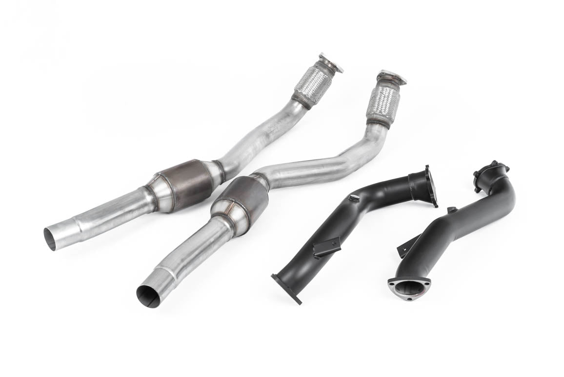 Milltek Sport Downpipe passend für Audi S6 4.0 TFSI C7 quattro & RS6 & RS7 Sportback C7 4.0 TFSI 76,2mm