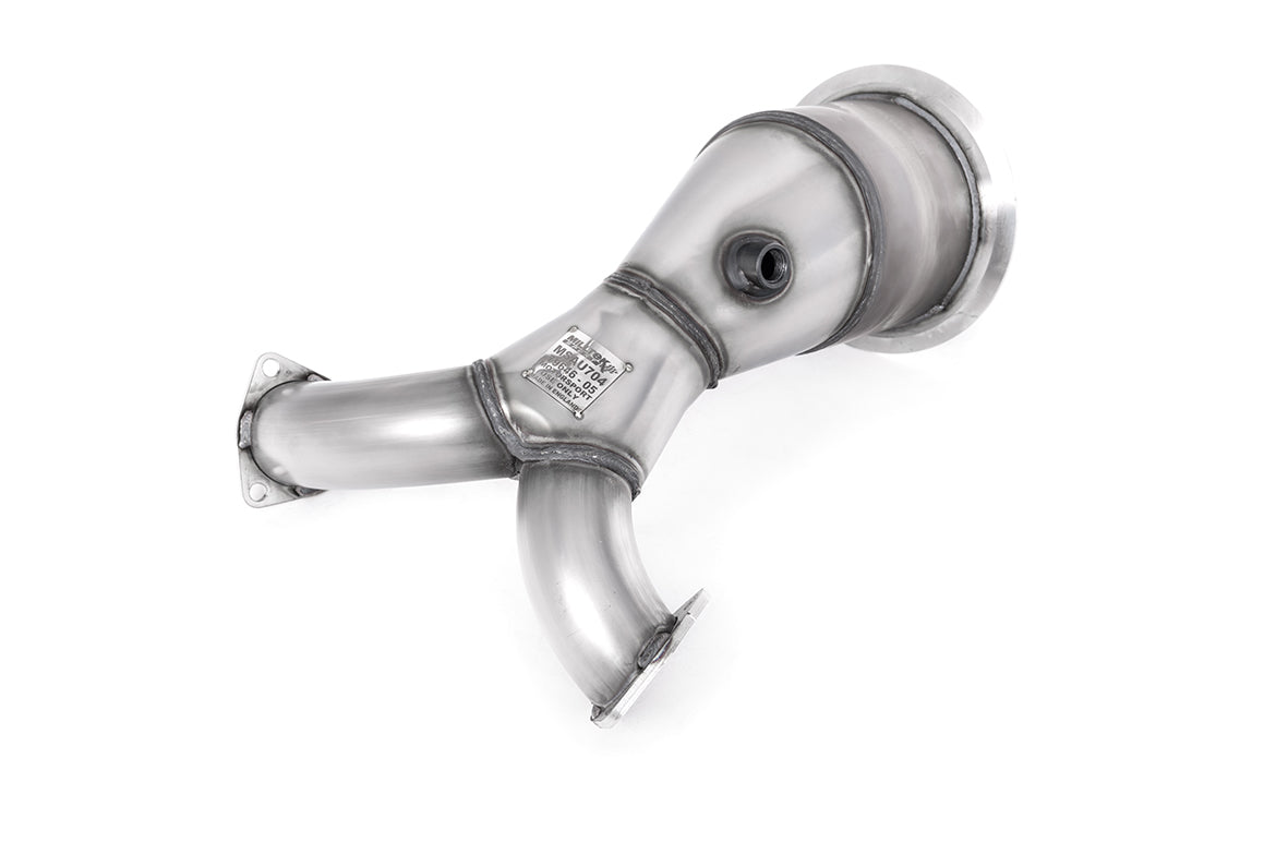 Milltek Sport Downpipe passend für Audi S4 3.0 Turbo V6 B9 Saloon Sedan Avant & S5 3.0 V6 Coupe Cabrio Sportback 63,5mm