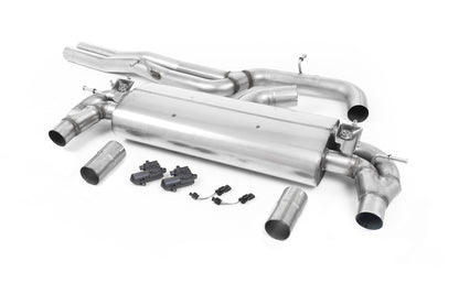 Milltek Sport Auspuffanlage passend für Audi RS3 Saloon/ Sedan - titan Endrohre