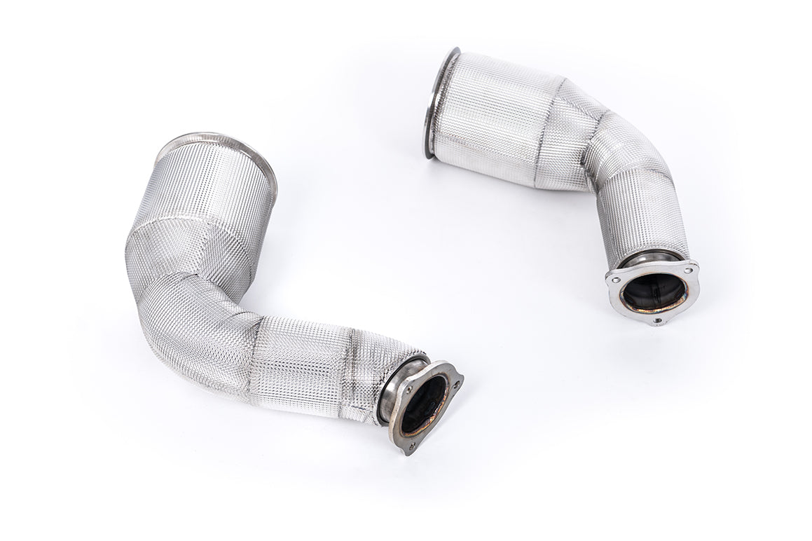 Milltek Sport Downpipe (ohne Kat) passend für Audi RS4 RS5 B9 2.9 V6 Turbo Avant 70mm