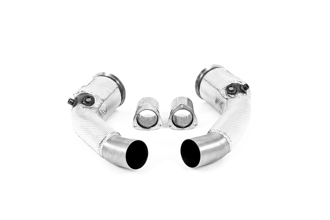 Milltek Sport Downpipe passend für Audi RS6 & RS7 C8 4.0 V8 bi-turbo S8 D5 4.0 V8 80mm