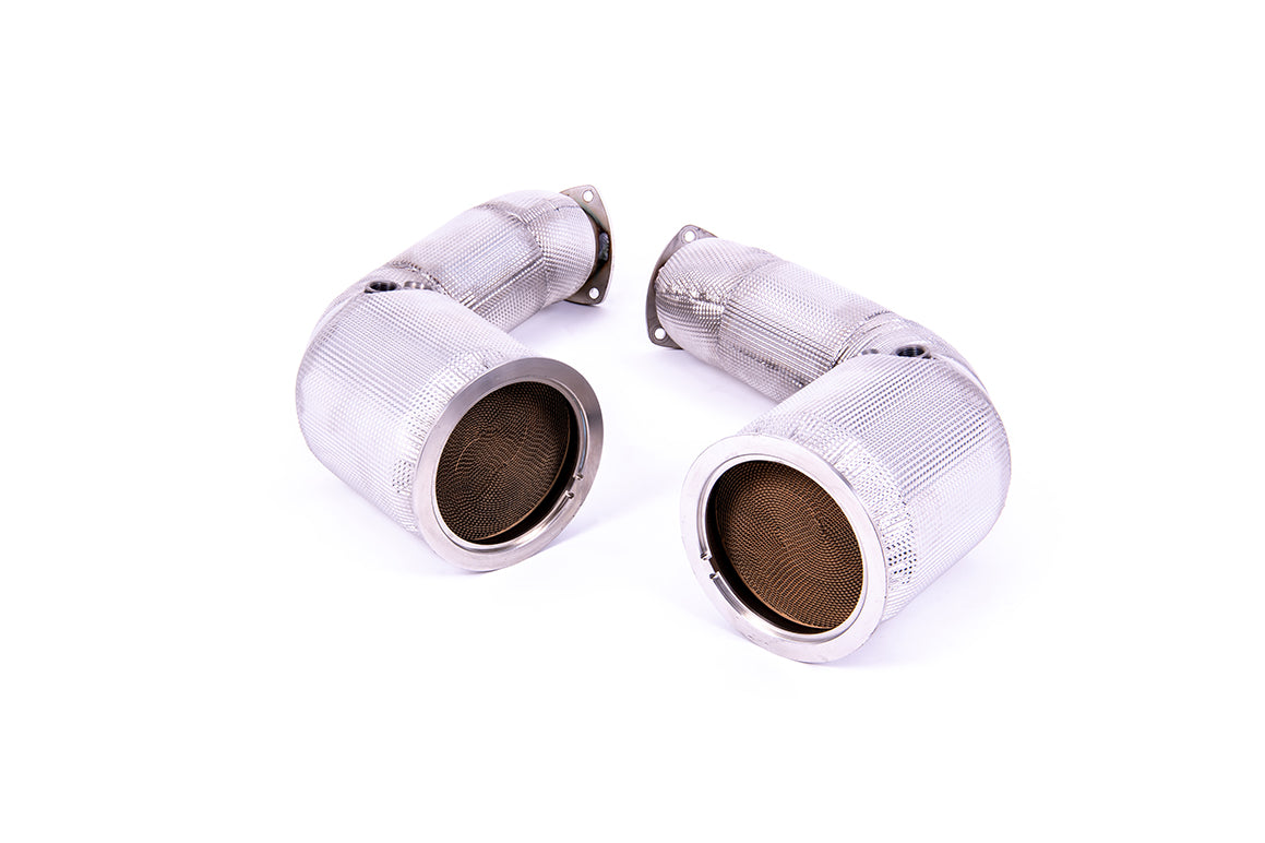 Milltek Sport Downpipe passend für Audi RS3 Saloon Sedan & RSQ3 2.5T Sportback & SUV & SQ8 4.0 V8 Bi-Turbo & RSQ8 76,2mm