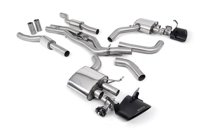 Milltek Sport Auspuffanlage passend für Audi RS6 C8 4.0 V8 bi-turbo in Performance Edition (Non OPF/GPF Models - USA/ROW M...