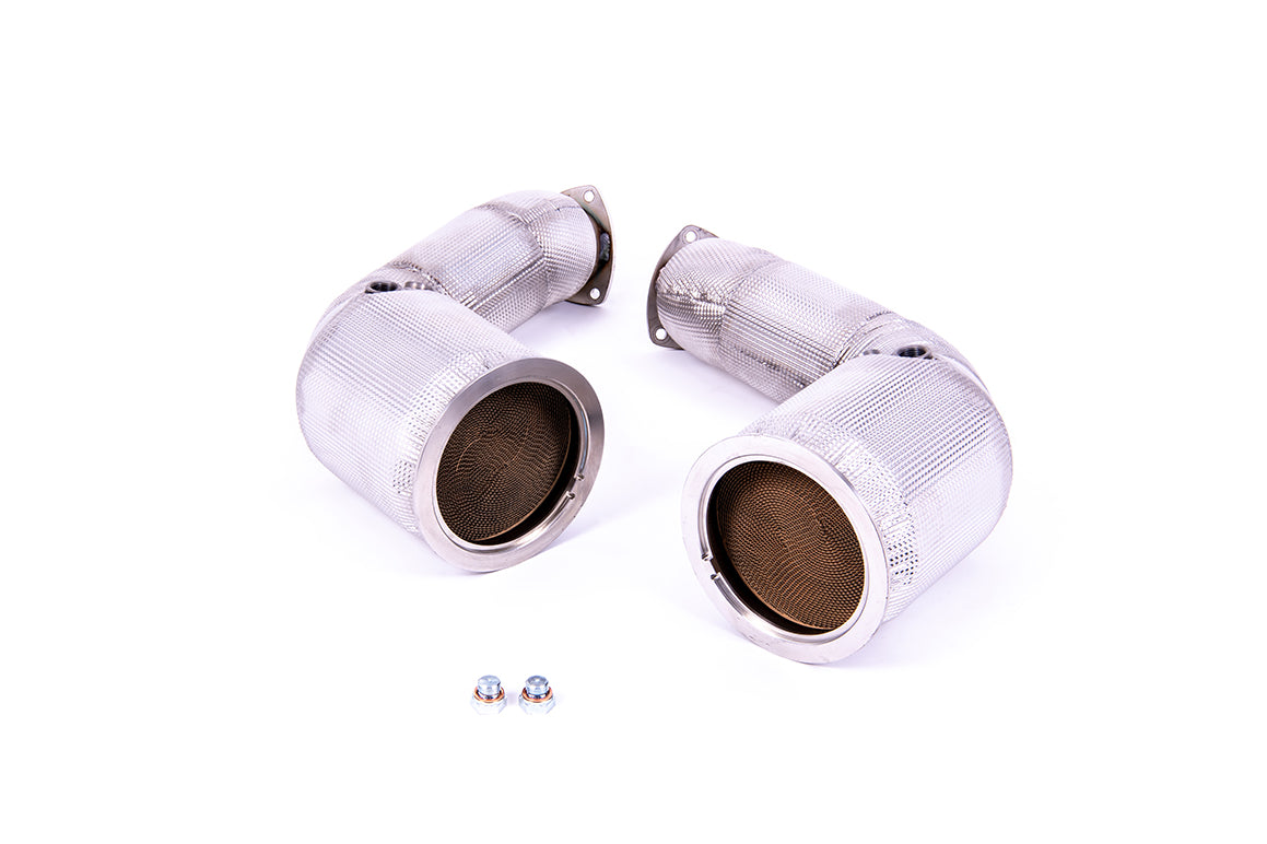 Milltek Sport Downpipe passend für Audi RSQ8 4.0 V8 Bi-Turbo & SQ7 4.0 V8 Bi-Turbo 76,2mm