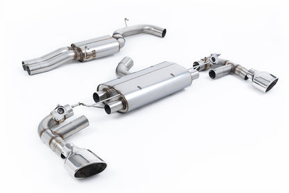 Milltek Sport Auspuffanlage passend für Audi TT Mk3 TTRS 2.5TFSI Quattro (Non-OPF/GPF Models)