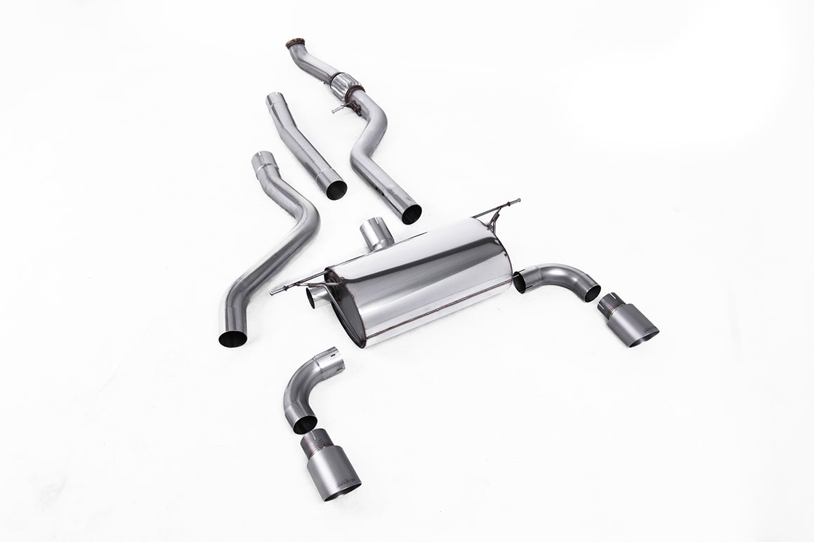 Milltek Sport Auspuffanlage passend für BWM 1 M135i F21&F20 - titan Endrohre