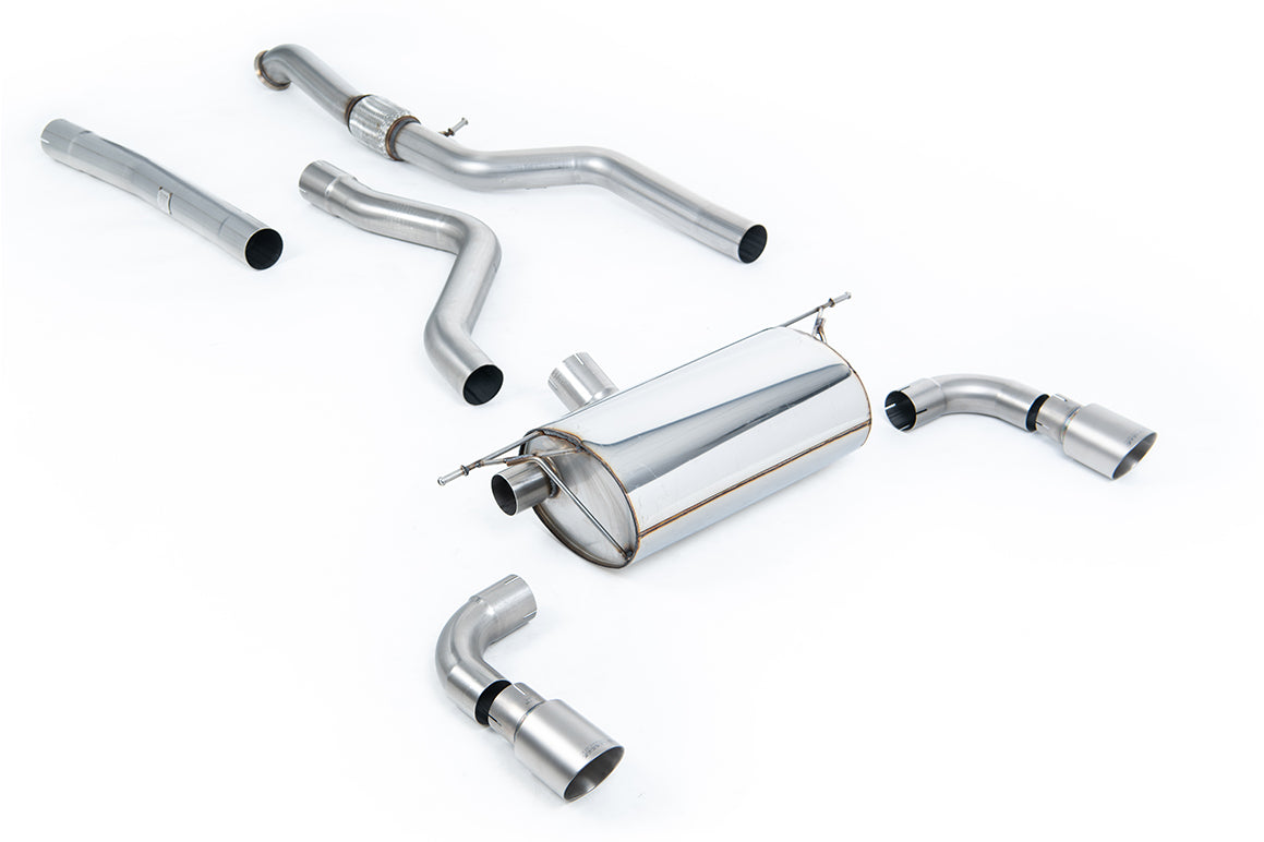 Milltek Sport Auspuffanlage passend für BWM 1 M135i F21&F20 - titan Endrohre