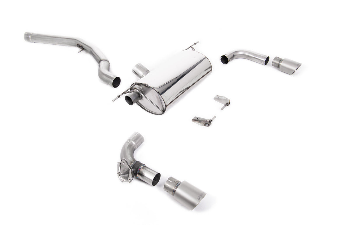 Milltek Sport Auspuffanlage passend für BWM M2 M240i Coupe F22 - titan Endrohre