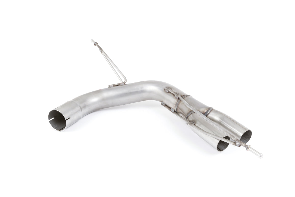Milltek Sport Auspuffanlage passend für BMW 1 Series 120i & 125i F20/21 B48 - schwarze Cerakote Endrohre