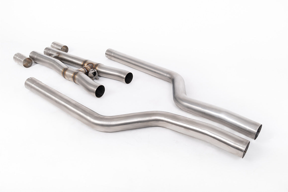 Milltek Sport Mittelschalldämpfer und OPF Ersatzrohr passend für BMW M5 Competition 4.4 Twin Turbo F90