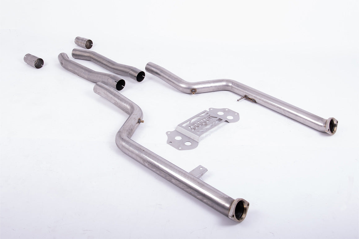 Milltek Sport Downpipe ohne Katalysator passend für BMW M3 & M4 Competition S58 3.0 Turbo G80/81/82