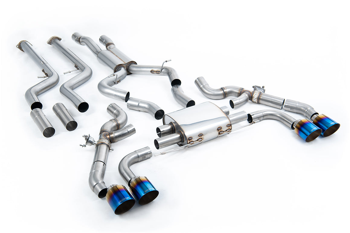 Milltek Sport Auspuffanlage passend für BMW X4 X4M / X4M Comp (G02) 3.0 (ROW & North American S58 Engine - LCI only) (2022...