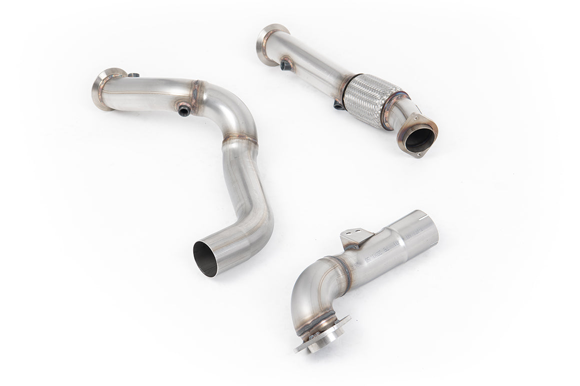 Milltek Sport Downpipe (ohne Kat) passend für BMW 2 Series M2 Coupe G87 S58 3 Series G80 G81 M3 Competition S58 3.0 & M4 G...