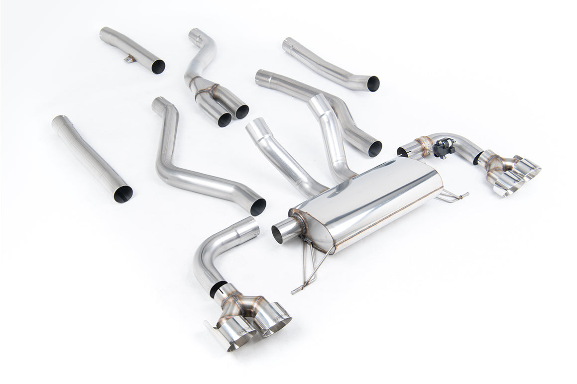 Milltek Sport Auspuffanlage passend für BMW 3 Series G20 M340i Sedan inc Xdrive (North American / ROW Models Only)