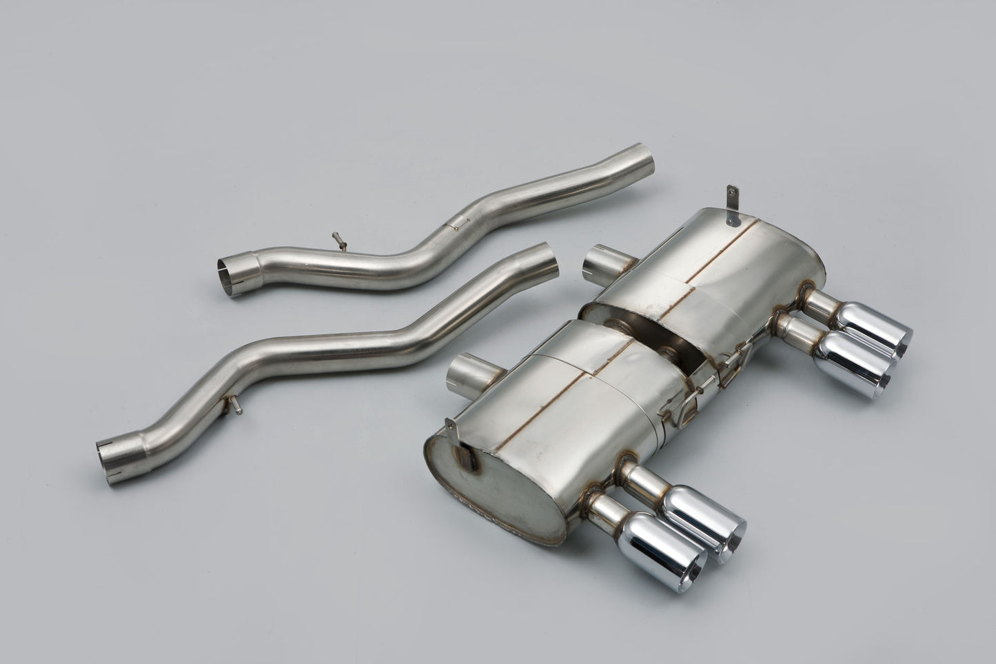Milltek Sport Auspuffanlage passend für BMW M3 E90 4.0 V8 Saloon / Sedan / Coupe / Convertible - polierte Endrohre