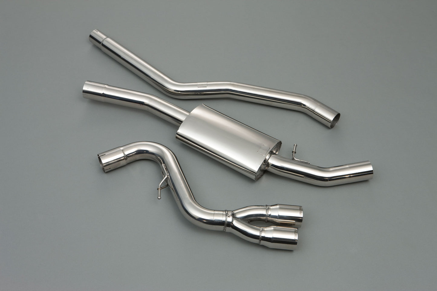 Milltek Sport Auspuffanlage passend für BWM 1 118d & 120d & 123d M Sport E81 - polierte Endrohre