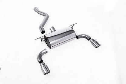 Milltek Sport Auspuffanlage passend für BMW 1er M135i F21 & F20 - 2 x 90 mm poliert
