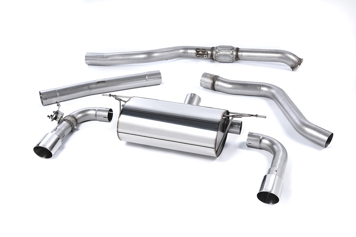 Milltek Sport Auspuffanlage passend für BWM M2 M235i Coupe F22 - polierte Endrohre