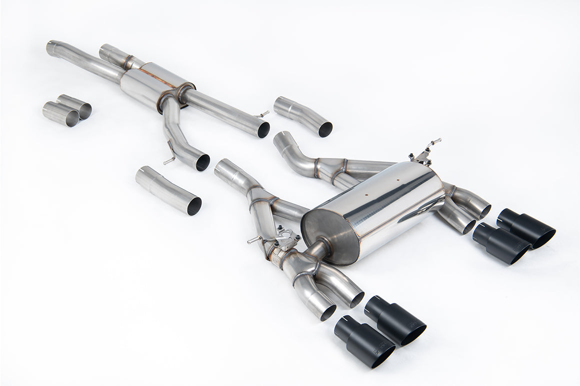 Milltek Sport Auspuffanlage passend für BMW M3 F80 Competition CS & M4 F82 F83 Competition Coupé nur Non-OPF Modelle - sch...