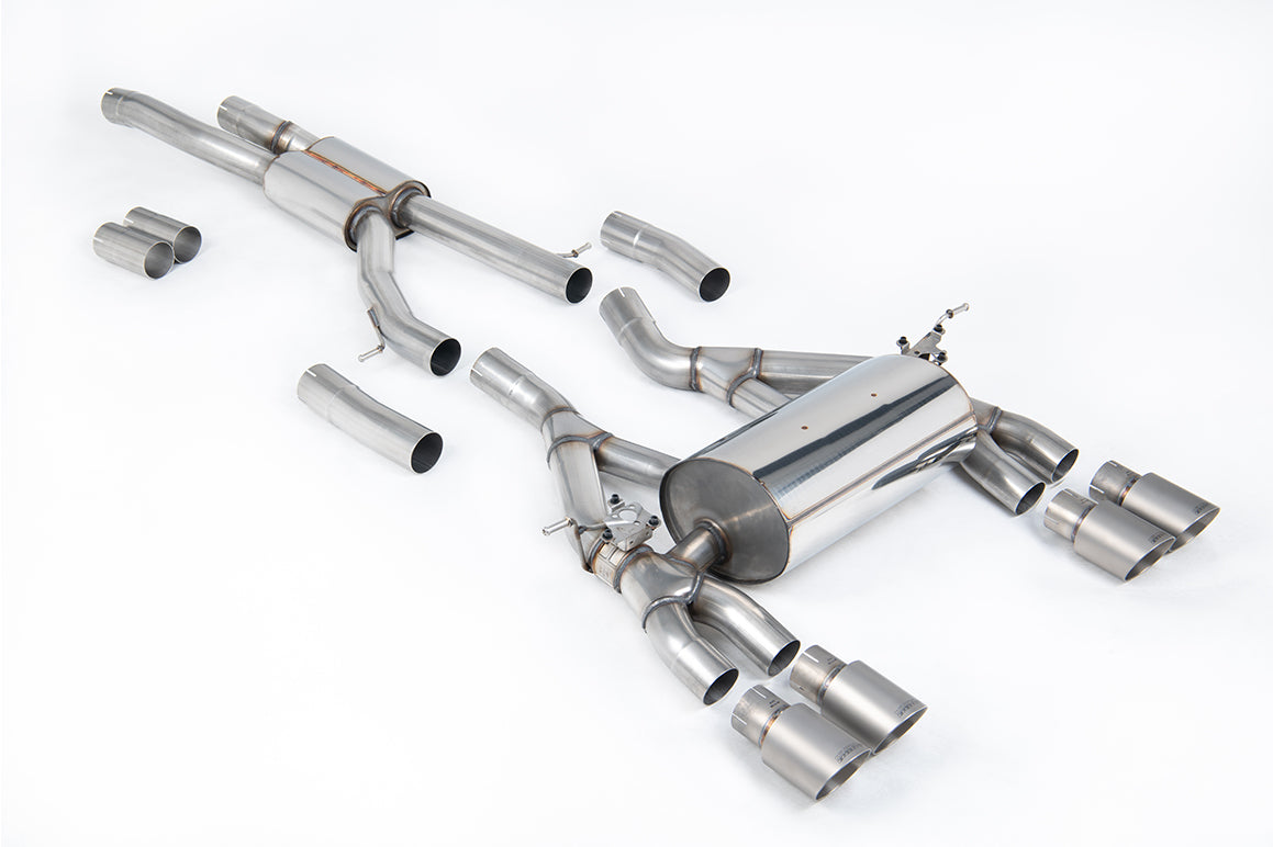 Milltek Sport Auspuffanlage passend für BMW M3 F80 Competition CS & M4 F82 F83 Competition Coupé nur Non-OPF Modelle - tit...