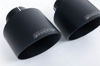 Milltek Sport Auspuffanlage passend für Dogde RAM 5.7L 1500 HEMI V8 5th Gen - schwarze Endrohre