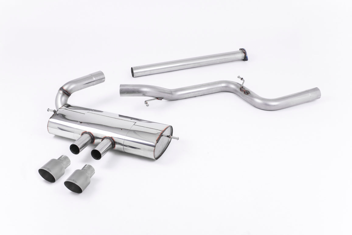 Milltek Sport Auspuffanlage passend für Ford Focus Mk3 ST 2.0 - titan Endrohre