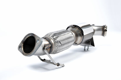Milltek Sport Downpipe passend für Ford Focus Mk3 RS 2.3 EcoBoost & Estate Sdan Limousine 76,2mm