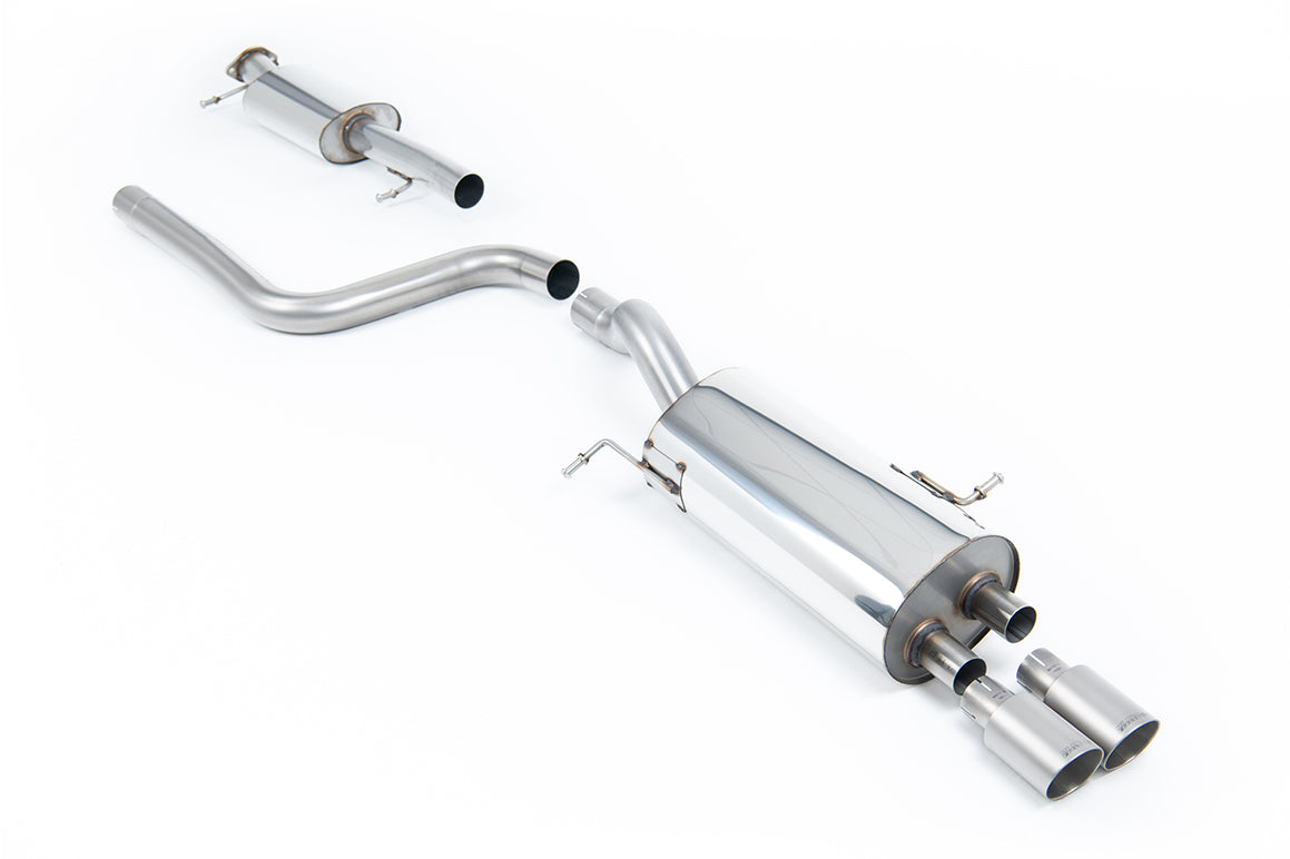 Milltek Sport Auspuffanlage passend für Ford Fiesta Mk7/Mk7.5 ST 1.6 - titan Endrohre