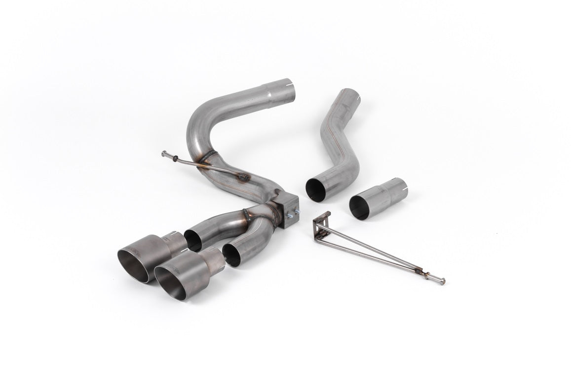 Milltek Sport Auspuffanlage passend für Ford Focus Mk3 ST 2.0 Diesel - titan Endrohre
