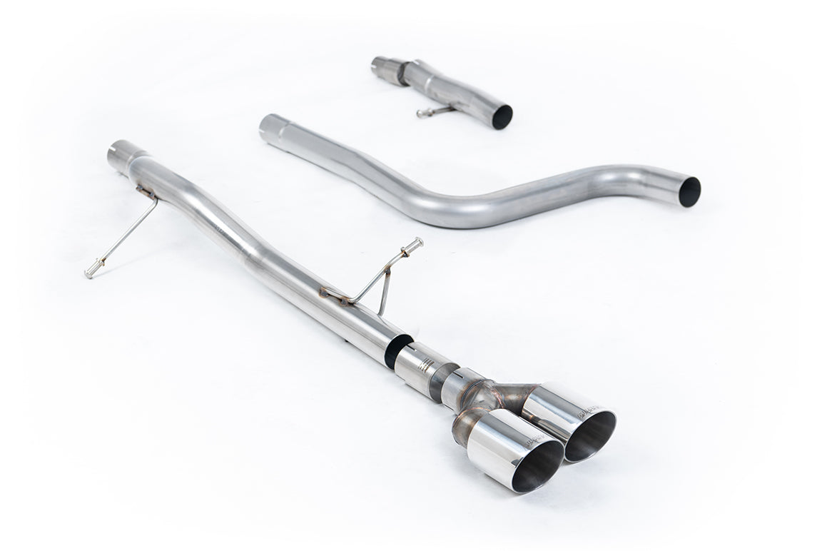 Milltek Sport Auspuffanlage passend für Ford Fiesta MK8 1.0T ST-Line - polierte Endrohre