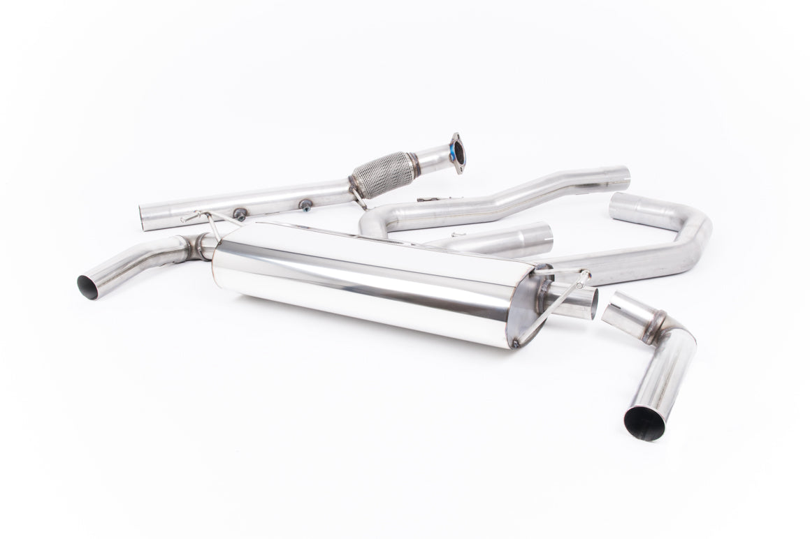 Milltek Sport Auspuffanlage passend für Hyundai Kia i30 N 2.0 T-GDi - polierte Endrohre