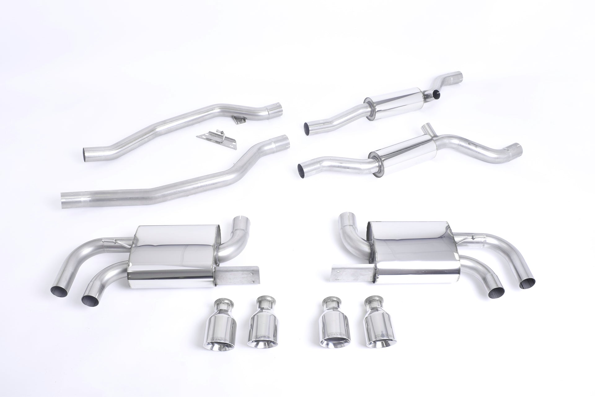 Milltek Sport Auspuffanlage passend für Porsche Cayenne 958 Turbo 4.8 V8 Cup-Style